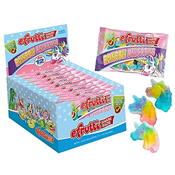 efrutti Rainbow Gummy Unicorns