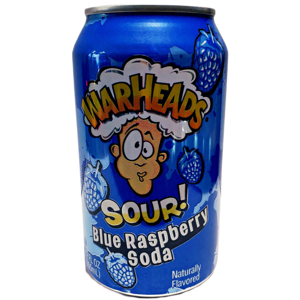 Warheads Soda Sour Blue Raspberry