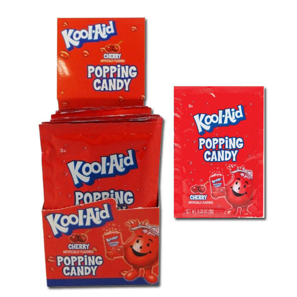 Kool Aid Popping Candy Cherry Flavor