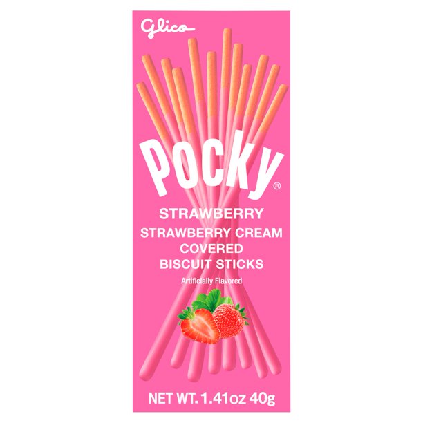 Pocky-Strawberry Cookie Stick-1.41OZ