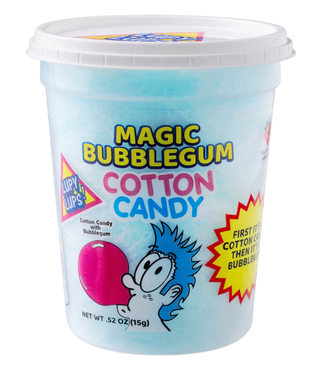 Magic Bubble Gum Cotton Candy Blue Raspberry – Sweets n' Such Candy Shop