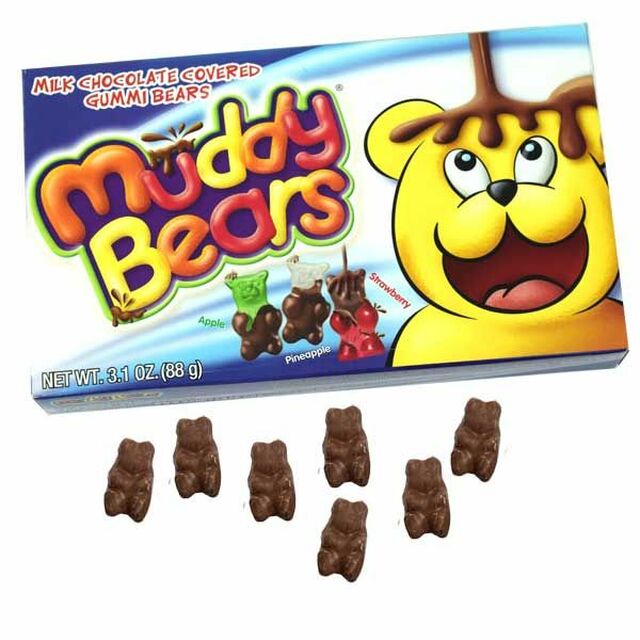 Muddy Bears Chocolate Covered Gummy Bears