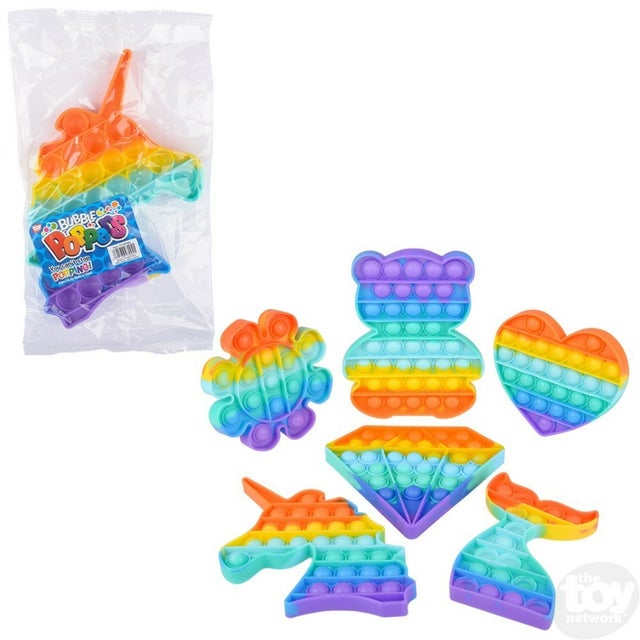Rainbow Icon Bubble Poppers