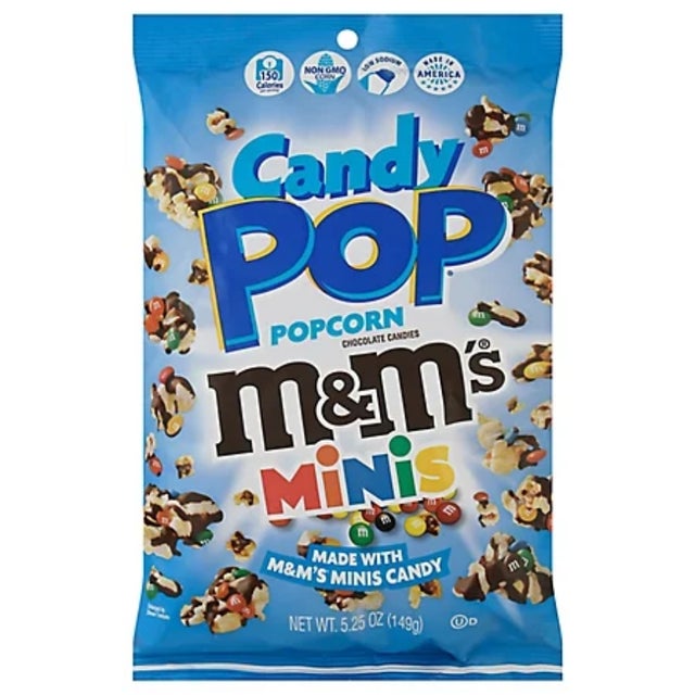 Candy Pop M&M Mini Popcorn